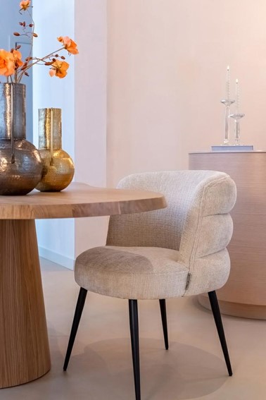 Krzesło STELLA Jasny Beż