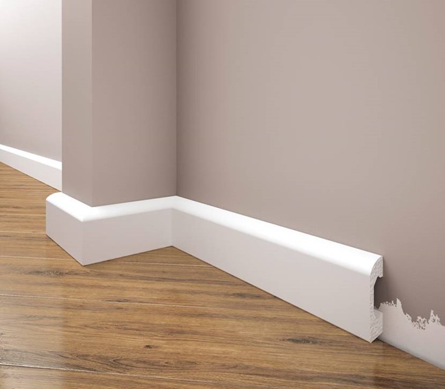 Listwa Przypodłogowa LPC-04 240 cm Biały