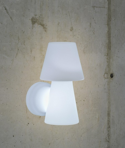 Kinkiet LOLA WALL Biały, LED