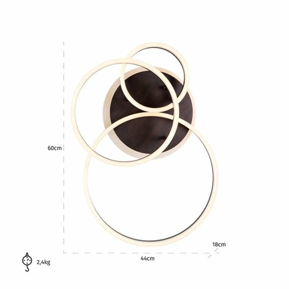 Lampa Sufitowa MOSA Brązowy