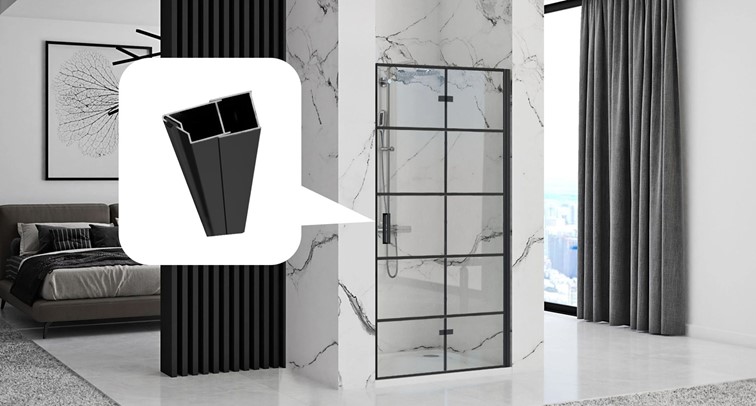 Listwa Magnetyczna MOLIER 190cm Czarny