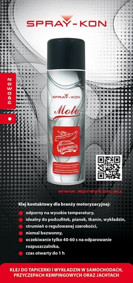 Klej w Sprayu SPRAY-KON MOTO 500ml