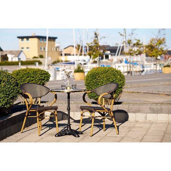 Stół Bistro HOUSE NORDIC fi60 Biały Marmur