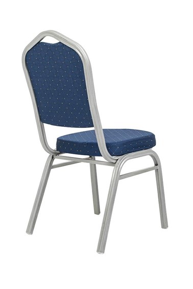 Krzesło ARES Niebieski/Srebrny