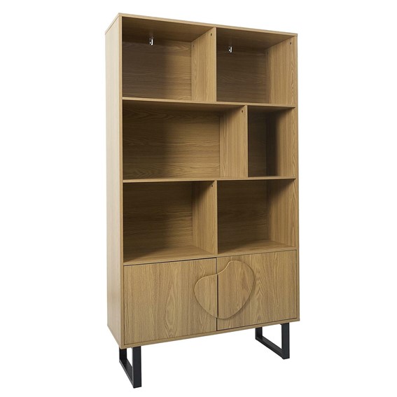 Regał na Książki CALYPSO Naturalny