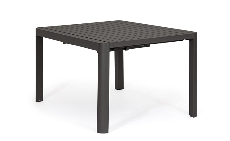 Stół Rozkładany Ogrodowy KIPLIN 149-97cm Czarny