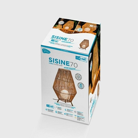 Lampa Dekoracyjna SISINE 70 BATTERY IN&OUT Brązowy