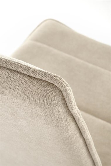 Krzesło K493 Czarny/Beżowy