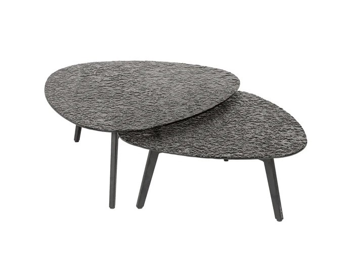 Zestaw Stolików RILEY Czarny