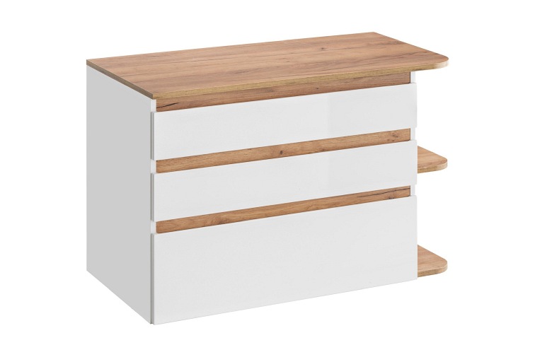 Szafka pod umywalkę Platinum 820 Biała