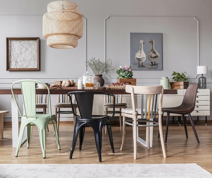 Krzesło PARIS ARMS Czarny