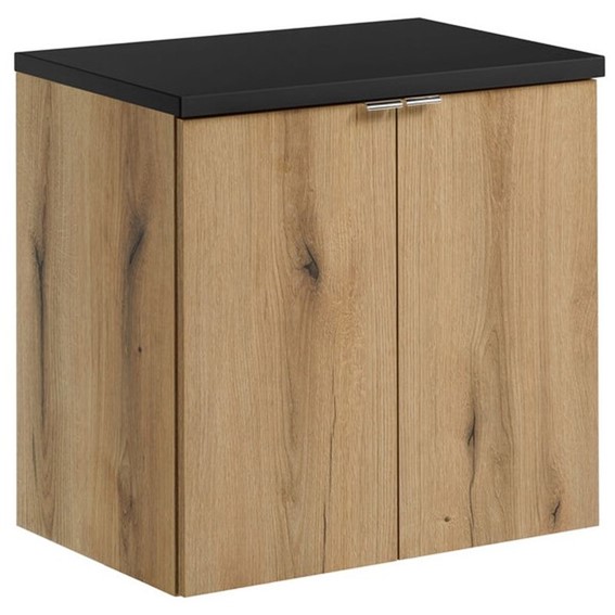 Zestaw Meblowy NOVA 60cm Dąb Coast Evoke/Czarny Mat