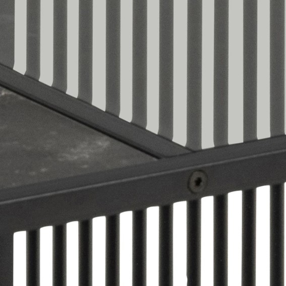 Stolik STRINGTON 80x80 Czarny