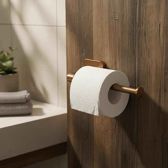 Uchwyt na Papier Toaletowy NICO 5909 Miedź Szczotkowana