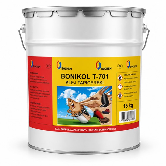 Klej Tapicerski BONIKOL T-701 wiadro 15 kg