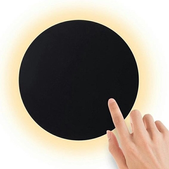 Lampa Ścienna SHADOW SUN Czarny