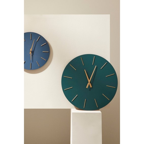 Zegar Ścienny TIMELINE 60 Zielony