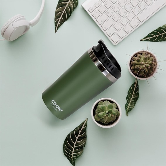 Kubek Turystyczny Zielony 350 ml