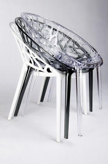 Krzesło KORAL Transparentne