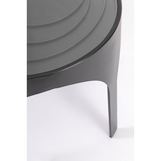 Stolik Kawowy ARCHIE Fi50cm Czarny