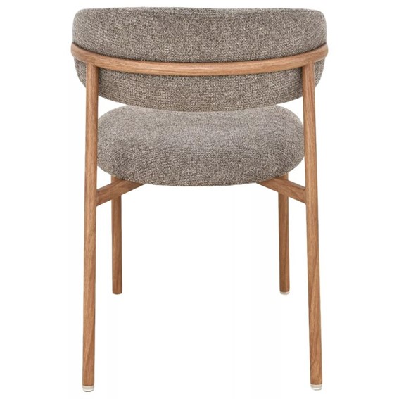 Krzesło ELTON II Cappuccino/Dąb