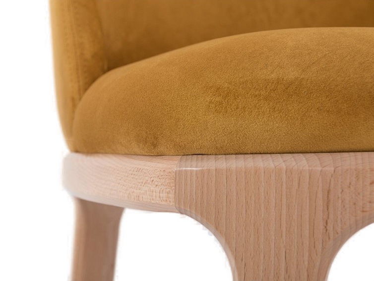 Krzesło Lulu 53x45x82 Marakuja/Naturalny