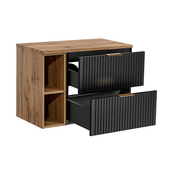 Zestaw ADB B 81-01 80cm (Szafka + Regał + Blat) Wotan