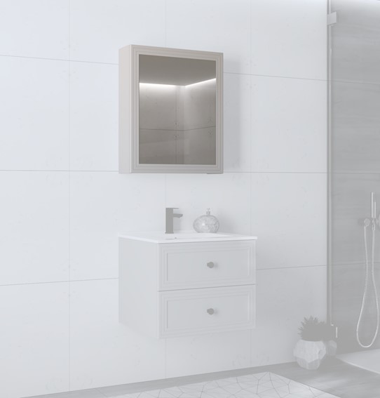 Szafka Lustrzana TORETO 1D Cashmere