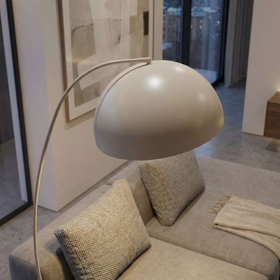 Lampa Podłogowa ARCOS LP1 Beżowy