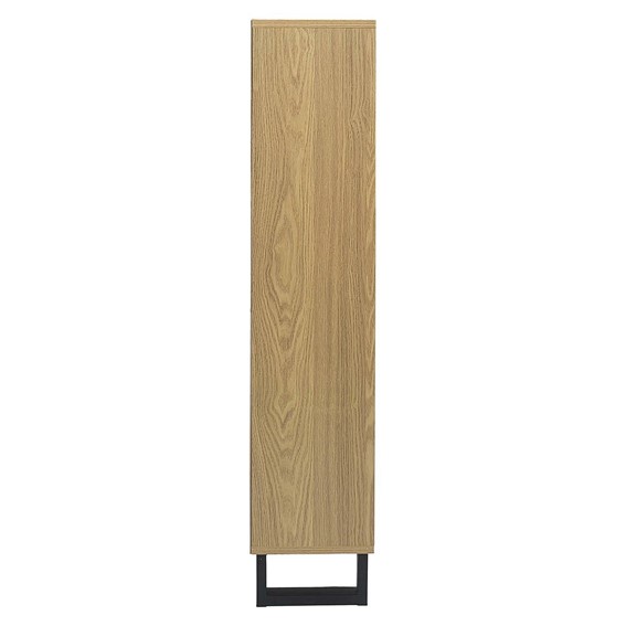 Szafka na Buty CALYPSO Dąb/Czarny