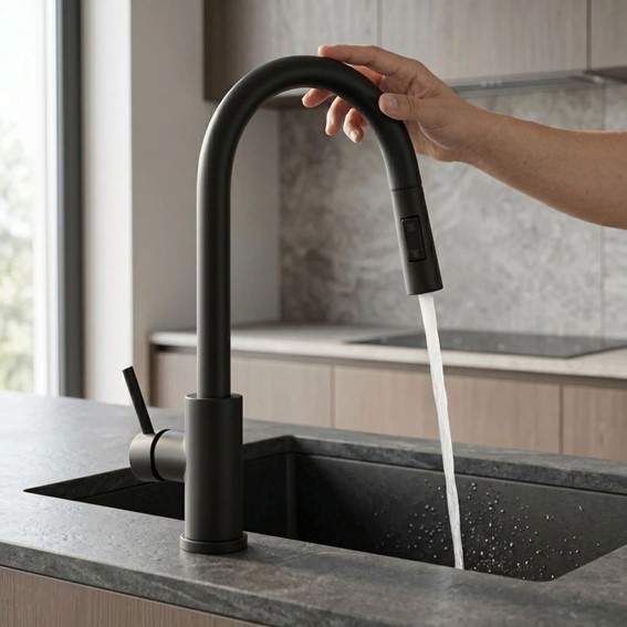 Bateria Kuchenna FRESH TOUCH Czarny