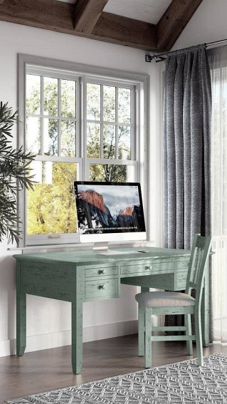 Krzesło AVOLA Turkus/Mięta