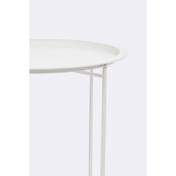 Stolik Ogrodowy AUSTIN fi46 Biały