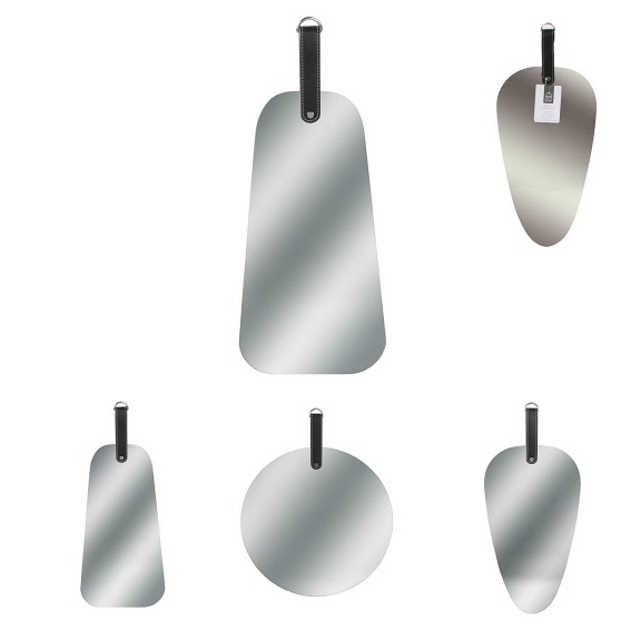 Lustro PAGAJ Trapez Srebrne