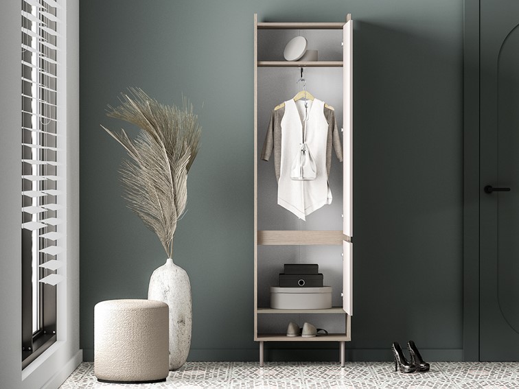 Szafa VOCO 01 Cashmere/Dąb Cremona Terracotta