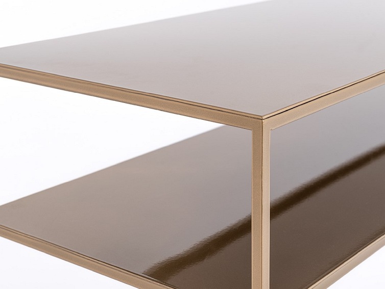 Konsola TENSIO 2 FLOOR METAL 100x35 Złoty