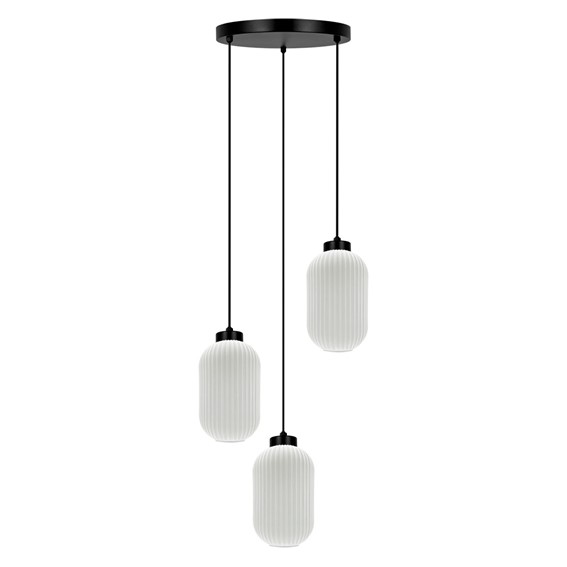 Lampa Wisząca VILAR K-5735 Biały/Czarny