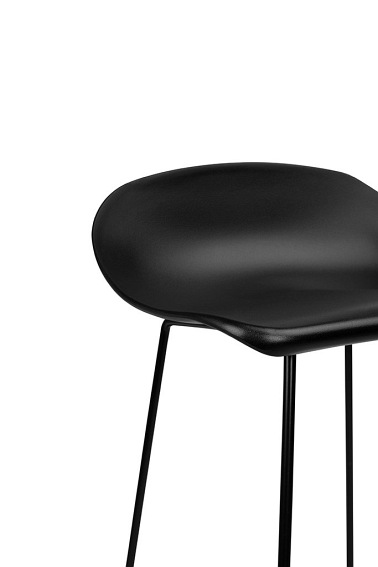 Krzesło Barowe Rolf 48x47x92 Czarny