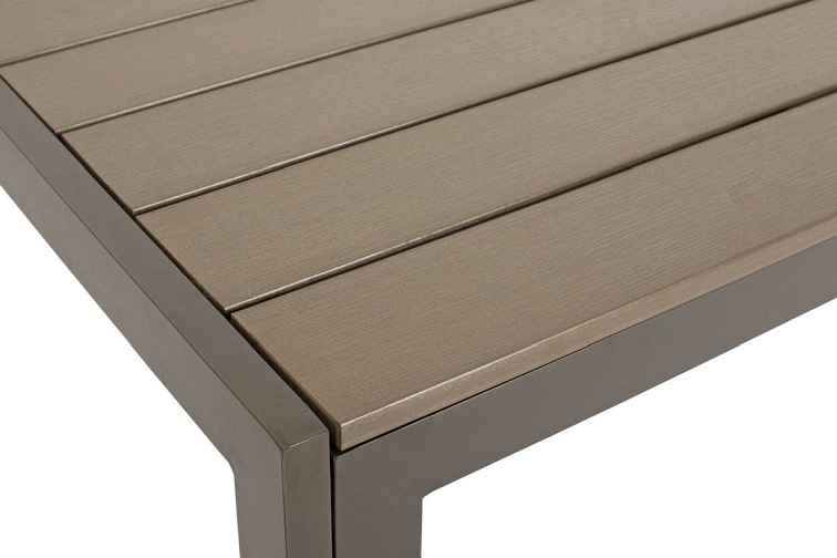 Stół Ogrodowy MODENA 150x90 Brązowy