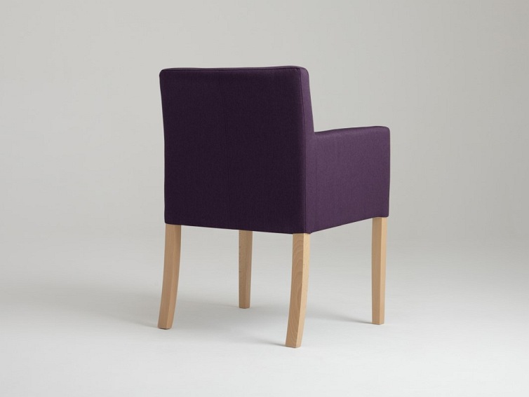 Fotel Wilton Arms 84 60x61x84 Jagodowy/Naturalny