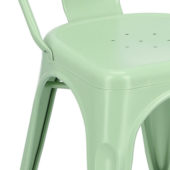 Krzesło PARIS Inspirowane Tolix Zielony