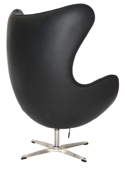 Fotel Jajo 66x78x106 Czarna Skóra Premium 06