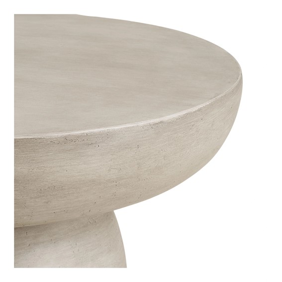 Stolik Kawowy BONNET fi70 Szary