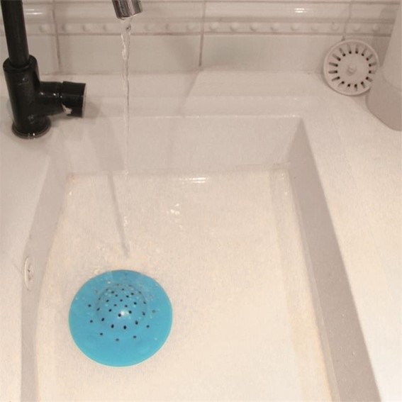 Silikonowa Nakładka Chroniąca Odpływ Niebieski