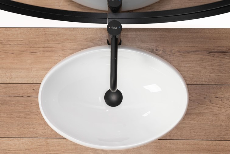 Umywalka Nablatowa LINDA Biały