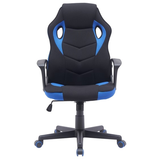 Fotel Obrotowy DAKAR Czarny/Niebieski