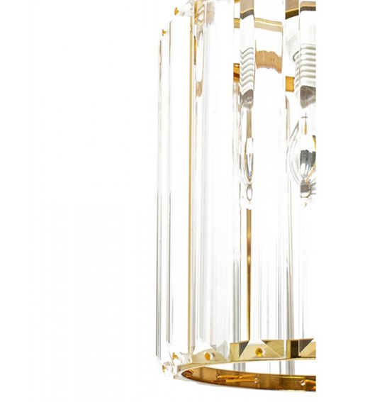 Lampa Sufitowa Plafon REY Złoty