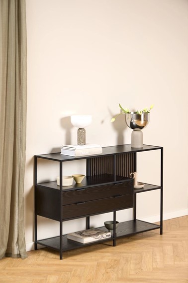 Regał SEAFORD V Czarny