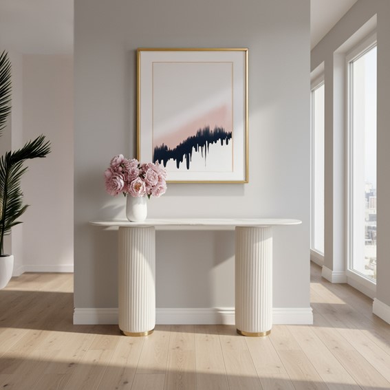 Konsola MODIG M94 Biały/Złoty