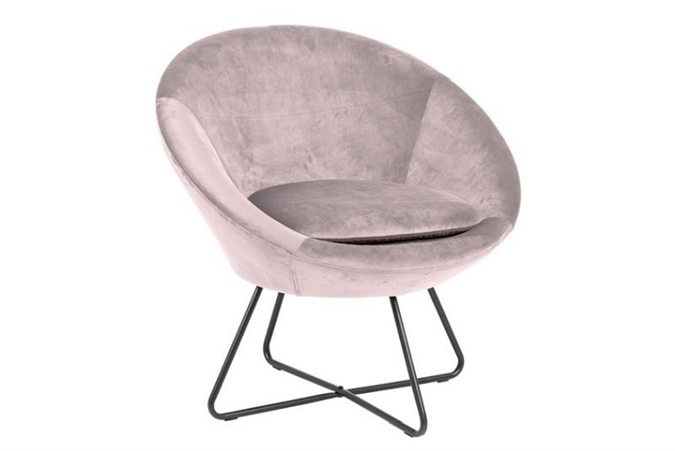 Fotel CENTER VIC Różowy